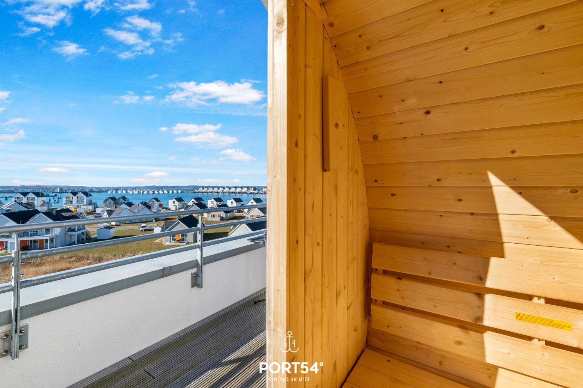 Ferienwohnung Penthouse Sonnendeck 22 Olpenitz Exterior foto
